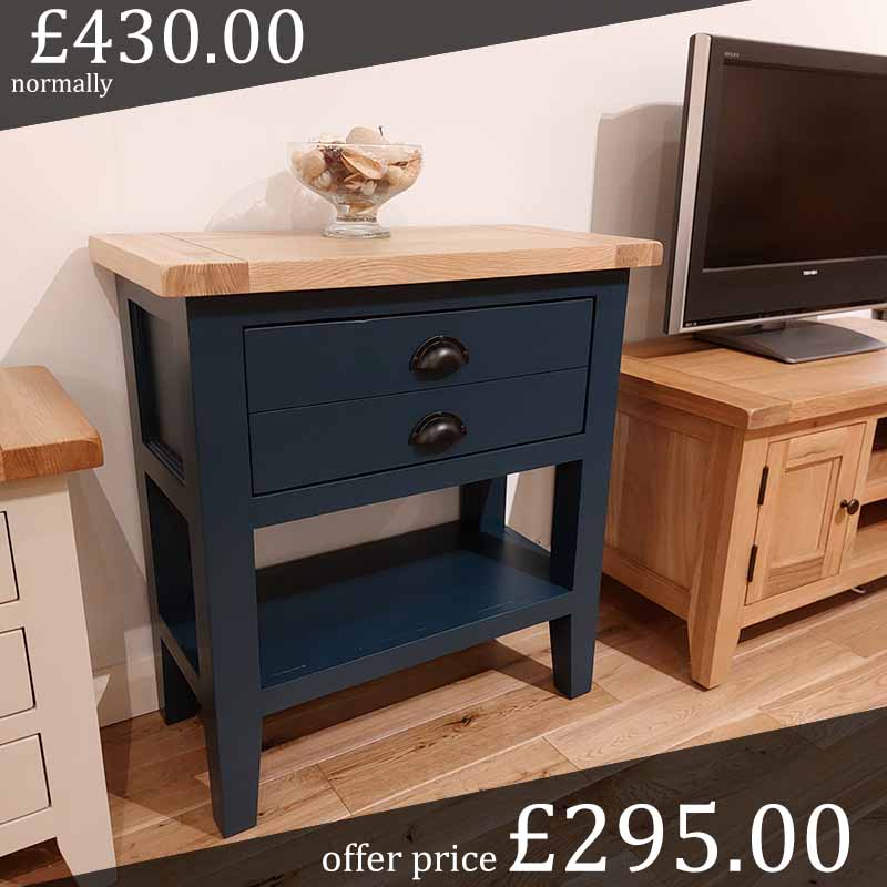 solid oak console table - sale - V1DCT